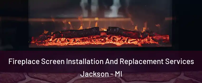  Fireplace Screen Installation And Replacement Services Jackson - MI