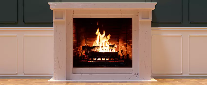 Decorative Electric Fireplace Installation in Jackson, Michigan