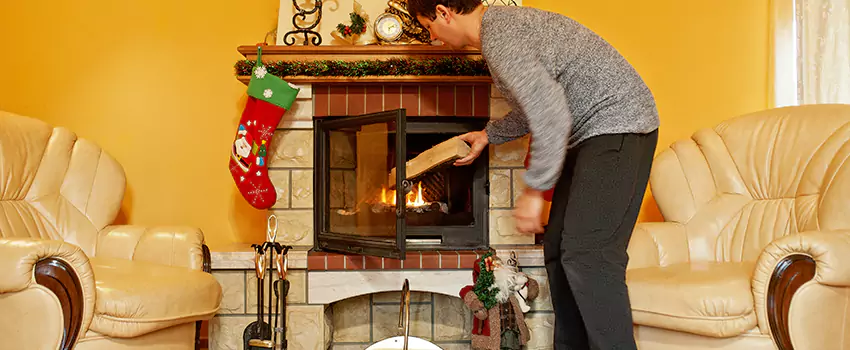 Gas to Wood-Burning Fireplace Conversion Services in Jackson, Michigan