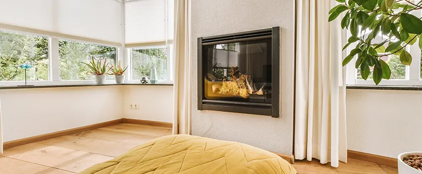 Residential Fireplace Ceramic Glass Installation in Jackson, MI