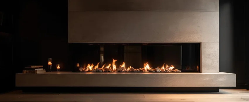 Gas Fireplace Ember Bed Design Services in Jackson, Michigan
