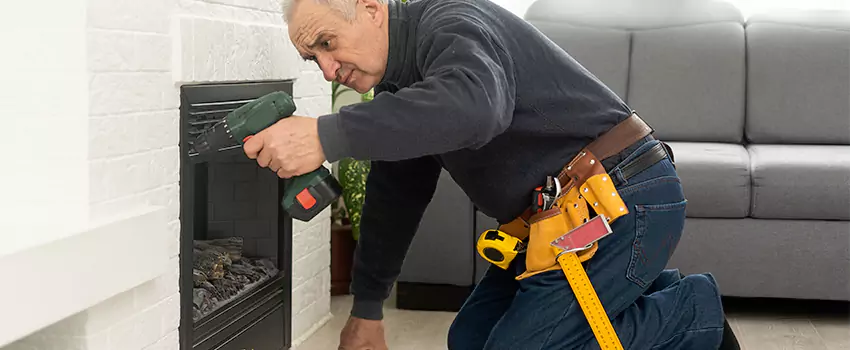 New Indoor Fireplace Installation in Jackson, Michigan