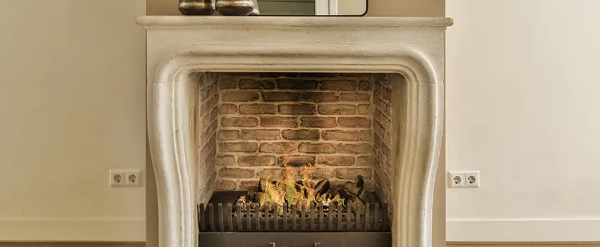 Vintage-style Fireplace Redesign in Jackson, Michigan