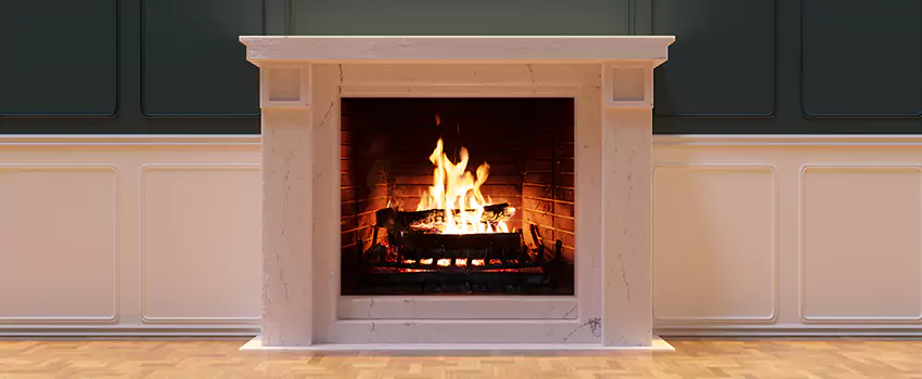 Open Flame Wood-Burning Fireplace Installation Services in Jackson, Michigan