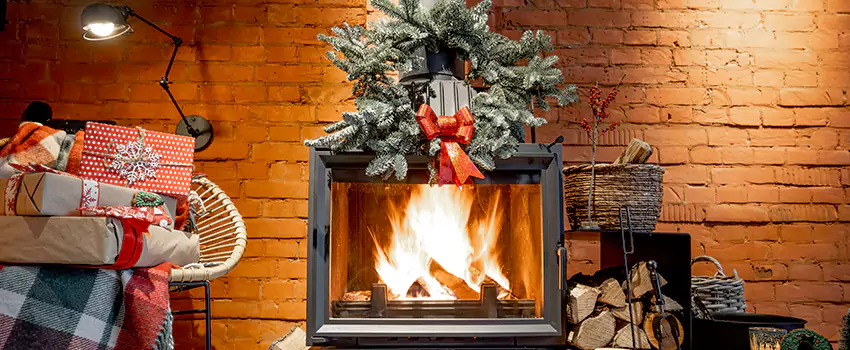 Travis Industries Linear Gas Fireplace Installation in Jackson, Michigan