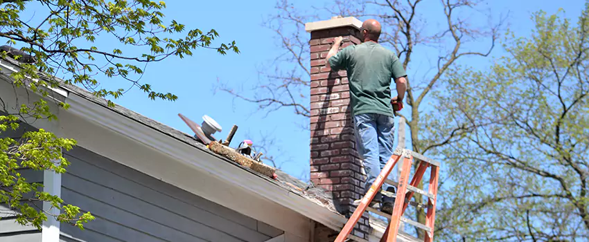 Vinyl and PVC Chimney Flashing Installation in Jackson, MI